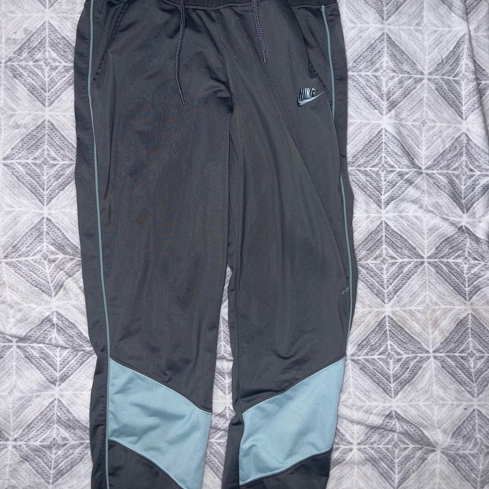 Nike Black and Gray Track Pants